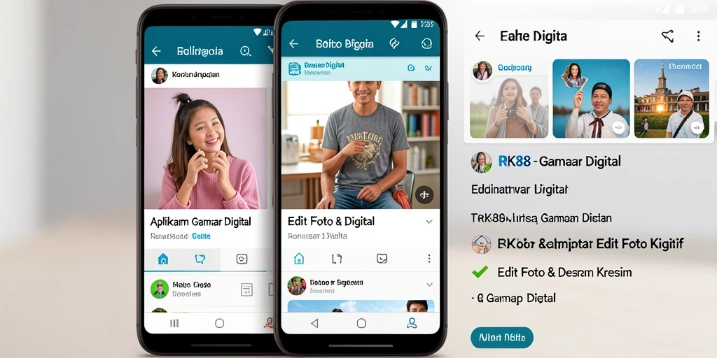 Tampilan antarmuka RK88 yang intuitif dan penuh fitur Gambar Digital.