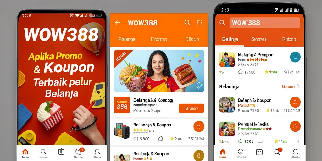 Tampilan antarmuka WOW388 yang menarik dan mudah digunakan.